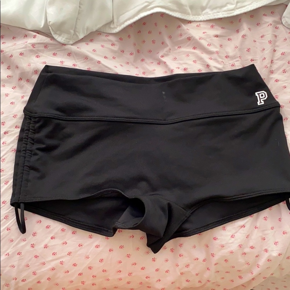 black victoria secret spandex